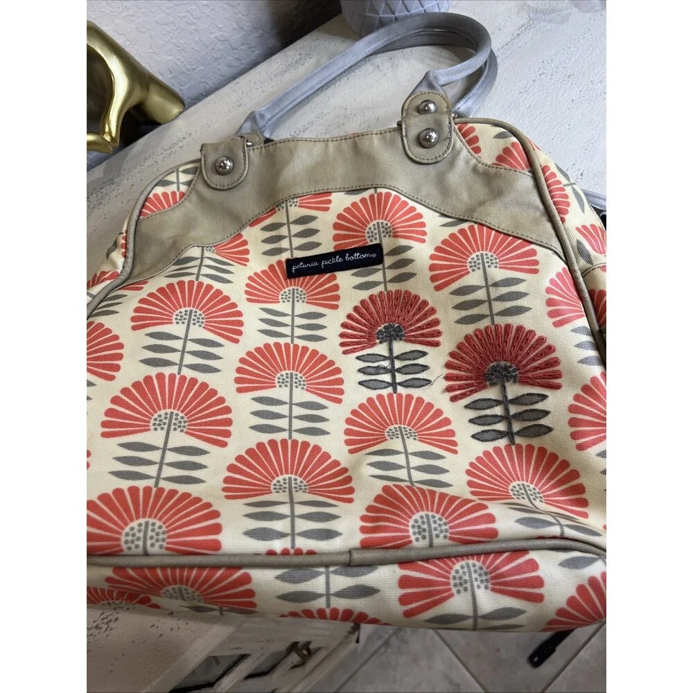 Petunia Pickle Bottom - Baby Diaper Bag Sashay Satchel Spacious Spring Summer
